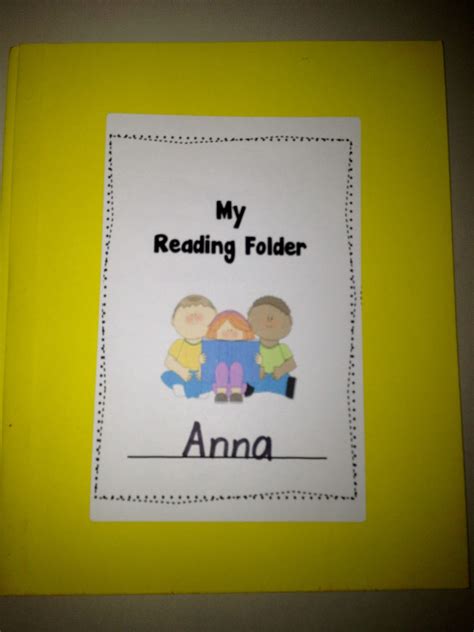 Mrs Lemonts Kindergarten Home To School Reading Folders