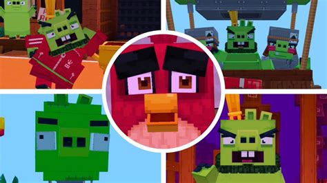 Minecraft X Angry Birds Dlc All Bossesall Boss Fights Ending Pc