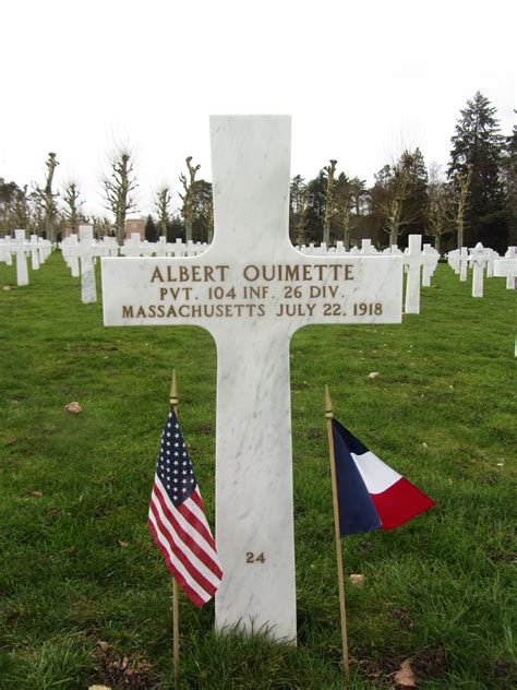 PVT Albert Joseph Ouimette 1895 1918 Find A Grave Memorial