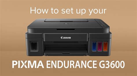 How To Set Up The Canon Pixma G Megatank Youtube