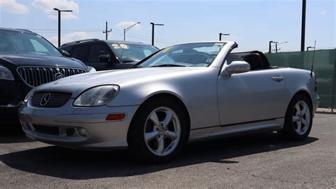 2001 Mercedes Benz SLK 320 Interior Quality Check YouTube