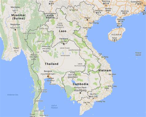 Vietnam Map | Detailed Map of Vietnam