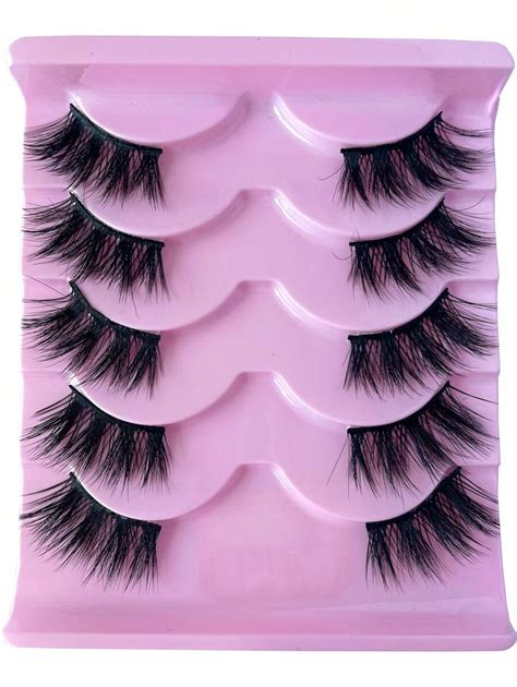 Pairs Half Eyelashes Half Lashes Soft Natural Cat Eye Lashes