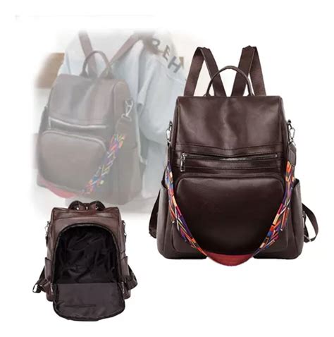 Mochilas Para Mujer Antirrobo Impermeable Bolsa Bandolera Convertible