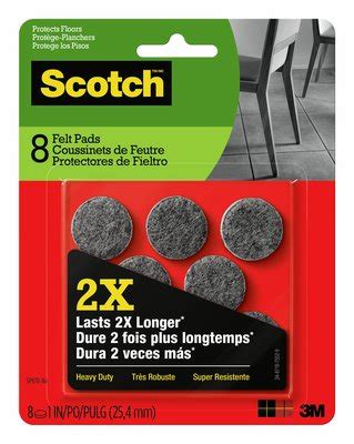 Protectores De Fieltro Super Resistentes Scotch Cm M Mexico