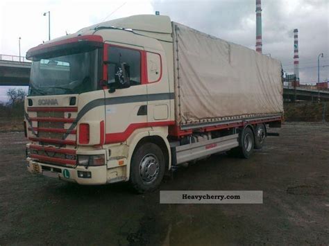 Scania R X Stake Body And Tarpaulin Truck Photo And Specs