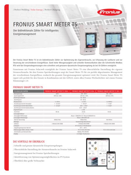 Fronius Smart Meter TS 5kA 3