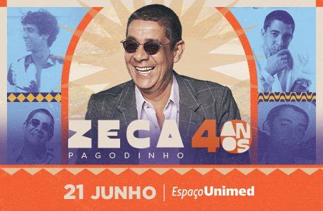 Zeca Pagodinho 40 Anos em São Paulo Data Extra Evento ON