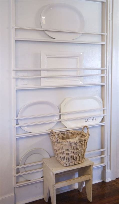 30 Fancy Diy Farmhouse Plate Rack Ideas That You Can Do Plate Rack Wall Plates On Wall Diy