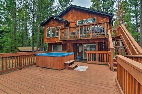 South Lake Tahoe Cabin w/ Deck, Hot Tub & Backyard UPDATED 2018 ...