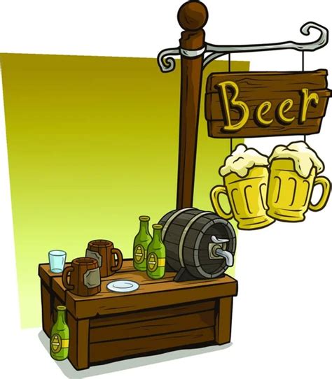 Illustration Beer Object Set Stock Vector By Yay Images