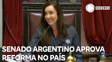 Entenda No Que Consiste A Reforma Aprovada Pelo Senado Argentino Youtube