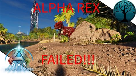 Super Corssbow Vs ALPHA REX ARK Survival Ascended Episode 6 YouTube