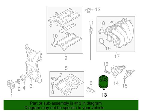 genuine oem mazda skyactiv engine oil filter mazda parts factor