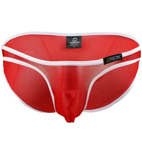 Herren String Tanga Mesh Unterwäsche Durchsichtig Pouch Bikini Slips