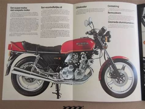 Honda Cbx Prospekt Brochure Eur Picclick De