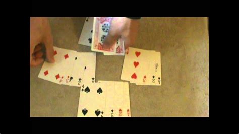 Self Working Card Trick Tutorial Youtube