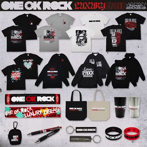 ONE OK ROCK 2023 LUXURY DISEASE JAPAN TOUR オフィシャルグッズ販売決定PRIMAL