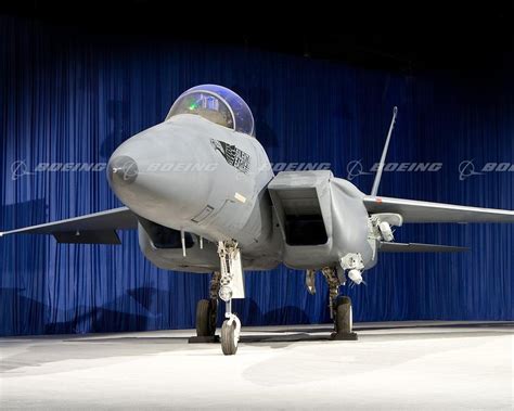 Boeing Images F 15SE Silent Eagle Rollout Display