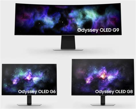 Samsung Expands Odyssey Gaming Monitor Lineup With New OLED Models At