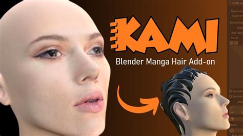 Blender Hair Tutorial Make Mangaanime Style Hair In Blender Kami Manga Hair Blender Hair