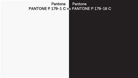 Pantone P 179 1 C Vs Pantone P 179 16 C Side By Side Comparison