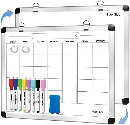 Magnetic Monthly Planner By Df Creations Whiteboard Fridge Calendar