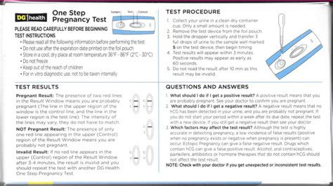 Dollar General Pregnancy Test Cpg Health