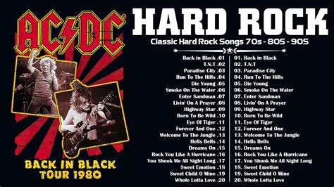 Hard Rock 80s 90s Hard Rock Greatest Hits Best Hard Rock Songs Of