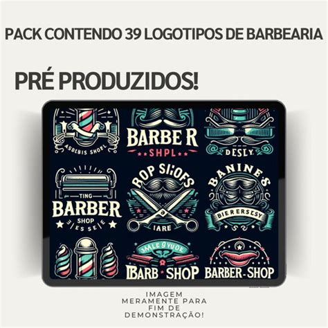 Pack Canva Barbearia Templates Semi Edit Veis Elo