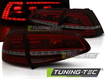 Led Upgrade Design R Ckleuchten F R Vw Golf Vii Rot Rauch Mit