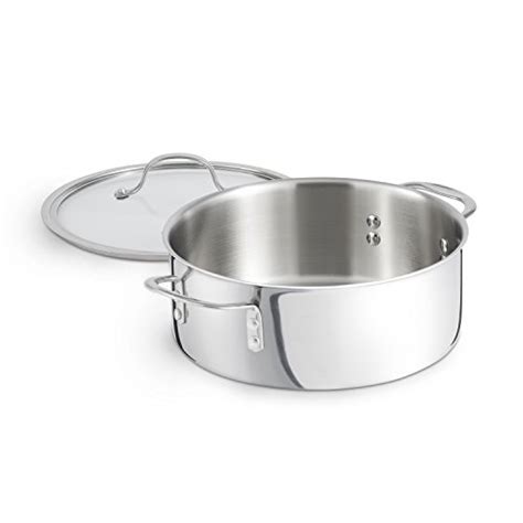 Calphalon Tri Ply Stainless Steel Cookware Dutch Oven 5 Quart Pricepulse