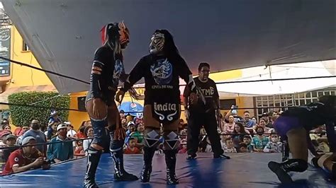 Lady Drago Luna MÁgica Y Davisha Vs Brisa Diosa Nix E India Mazahua