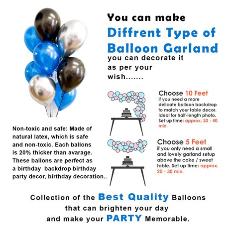 Buy Party Propz Happy Birthday Balloons Decoration Kit Pcs Set For