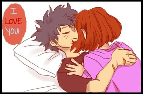 Imagenes Izuku X Ochako 💚🌸 Parejas De Anime Personajes De Anime