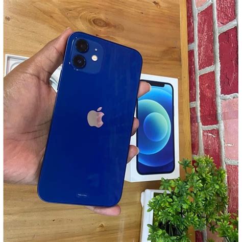 Jual IPHONE 12 128 GB BLUE SINYAL ON ALL OPERATOR IMEI PERMANEN SETARA