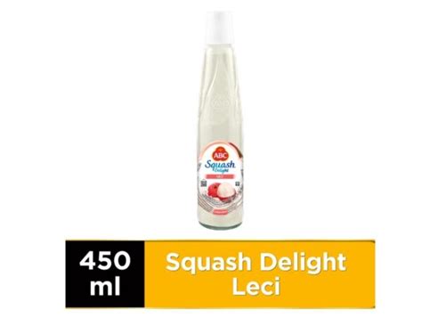 Abc Squash Delight Lychee Leci Syrup 460ml Toko Indonesia