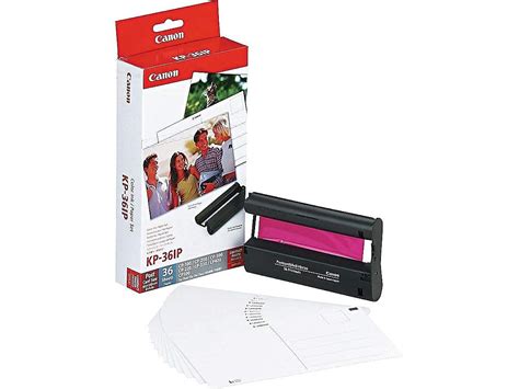 Canon Pack Color Ink Paper Set Kp Ip For Cp Printers Sheets Of