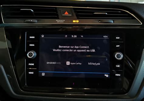 Autoradio VW Touran Android CarPlay Sans Fil HighTech Privee