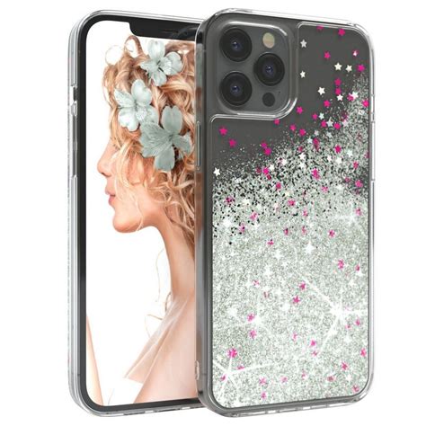 Eazy Case Handyhülle Liquid Glittery Case Für Apple Iphone 12 Pro Max 6