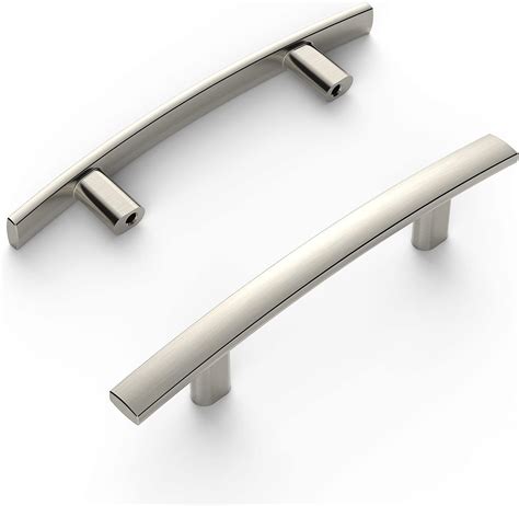 Amerdeco 10 Pack Brushed Satin Nickel 3 Inch76mm Hole Centers Kitchen