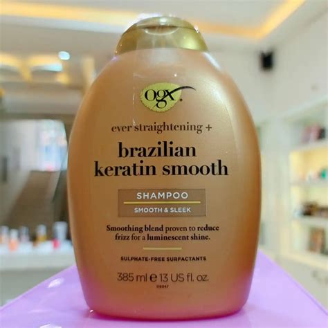 OGX Brazilian Keratin Smooth Shampoo 385ml