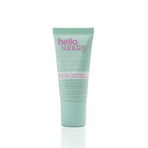 Amazon Hello Sunday The One For Your Eyes Crema Mineral Spf