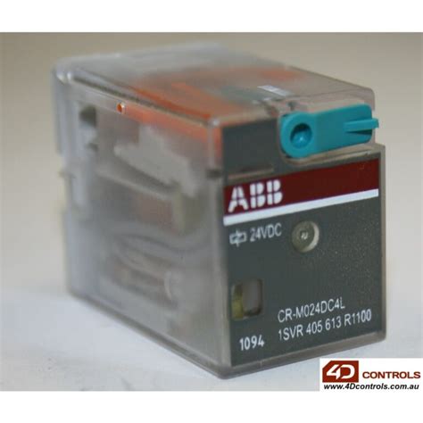 ABB CR M024DC4L Relay 14 Blade 6A 24VDC