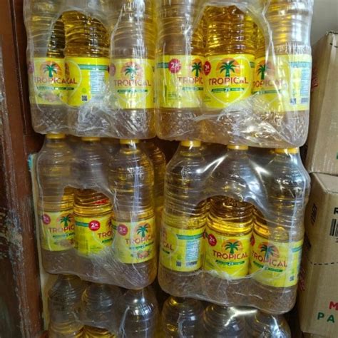 Jual MINYAK GORENG TROPICAL KEMASAN BOTOL 2 LITER 2L 1 KRAT ISI 6