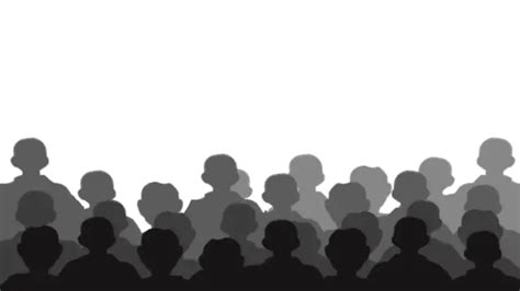 Audience Audience Vector Audience Silhouette Audience Crowd Png And