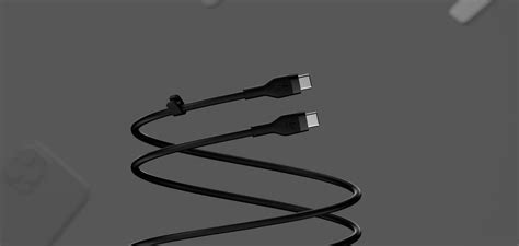 Belkin Boostcharge Flex Silicone สายชาร์จ Usb C To Usb C Pd 60w