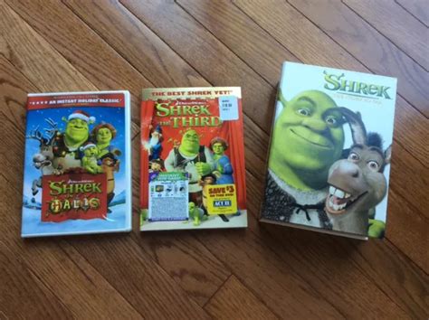 Shrek The Whole Story Box Set Shrek Shrek The Third Shrek