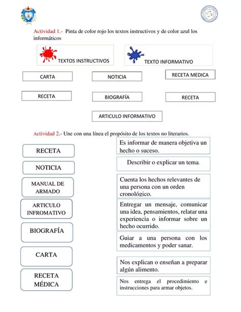 Repaso Textos No Literarios Profe Social