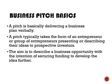 The Business Pitch Ppt Download